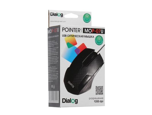 Мышь проводная Dialog MOP-07U