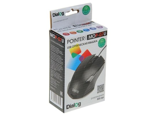 Мышь проводная Dialog MOP-07U