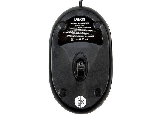 Мышь проводная Dialog MOC-10U