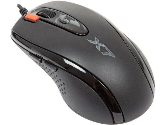 Мышь проводная игровая A4Tech X-710BK черный