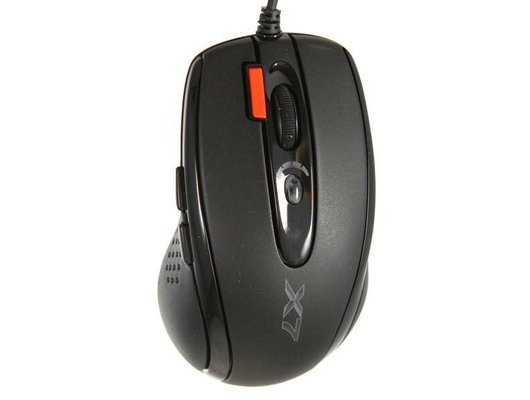 Мышь проводная игровая A4Tech X-710BK черный