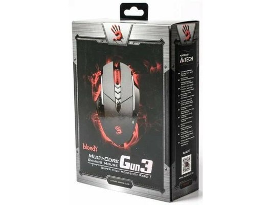 Мышь проводная игровая A4Tech Bloody V7 черный