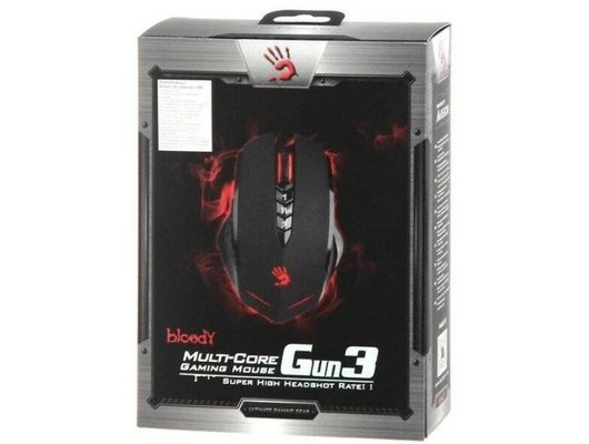 Мышь проводная игровая A4Tech Bloody V8 черный