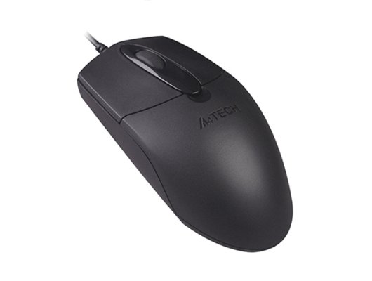 Мышь проводная A4Tech OP-720 черный (OP-720 USB BLACK)