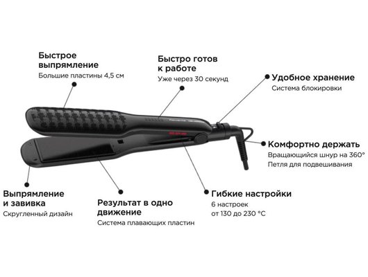 Выпрямитель для волос ROWENTA SF411LF0
