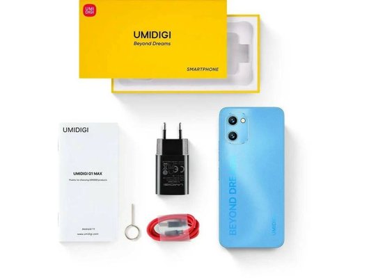 Смартфон UMIDIGI G1 MAX 6/128Gb Blue