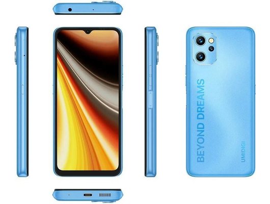 Смартфон UMIDIGI Power 7 Max 6/128Gb Blue