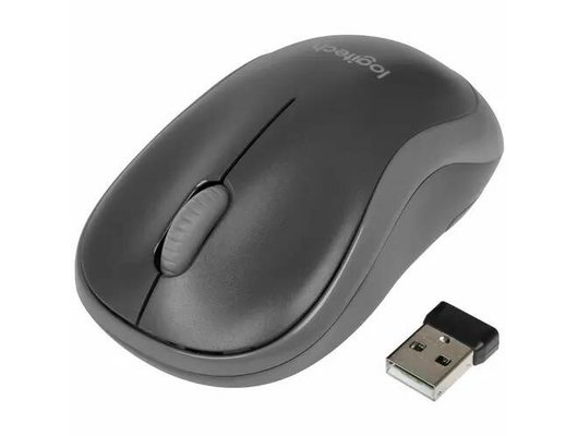 Мышь беспроводная Logitech M185 Grey
