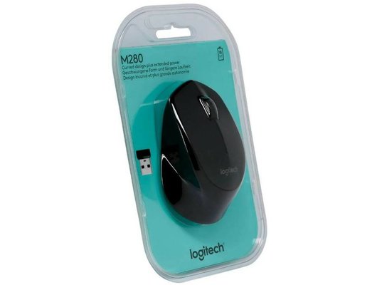 Мышь беспроводная Logitech M280 Black