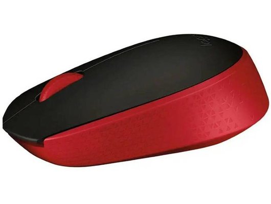 Мышь беспроводная Logitech M171 Red-Black