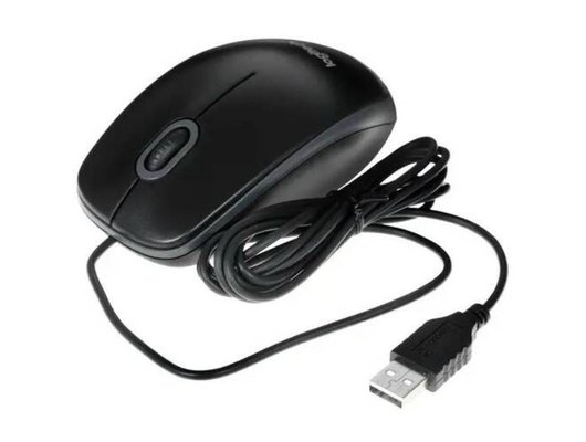 Мышь проводная Logitech B100 Black