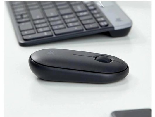 Мышь беспроводная Logitech M350 Pebble GRAPHITE