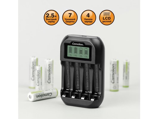 Зарядное устройство Camelion BC-1046 (Быстрое зарядное устр-во с индикацией)