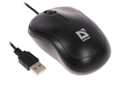 Мышь проводная Defender Patch MS-759 черная