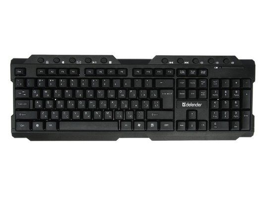 Клавиатура беспроводная Defender Element HB-195 черный