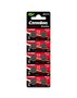 Батарейка Camelion G13 Mercury Free (AG13-BP10 357A/LR44/A76) 10 шт