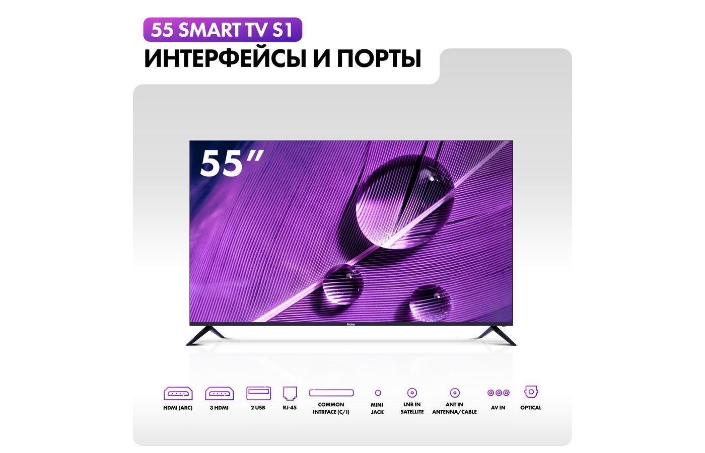 Haier 55 smart отзывы