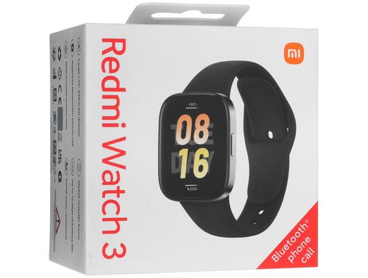 Смарт часы XIAOMI REDMI WATCH 3 BLACK (M2216W1/BHR6851GL)