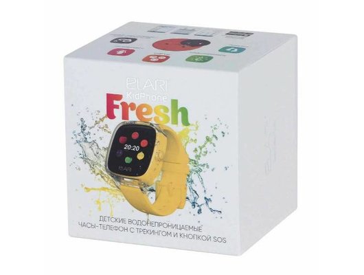 Детские часы Elari Kidphone Fresh Желтые