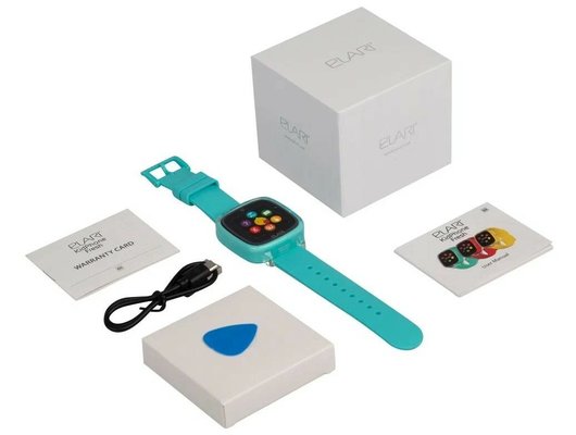 Детские часы Elari Kidphone Fresh Зеленые