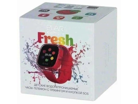 Детские часы Elari Kidphone Fresh Красные