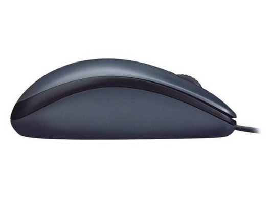 Мышь проводная Logitech M90 черно-серый