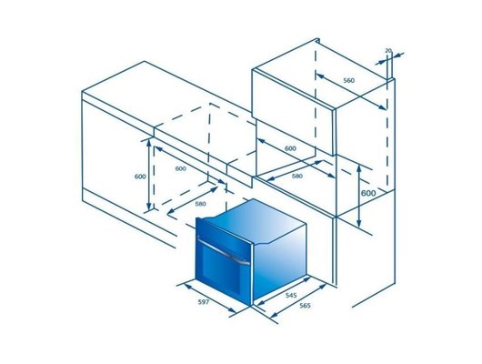 Духовой шкаф HAIER HOQ-K2ANN3BX