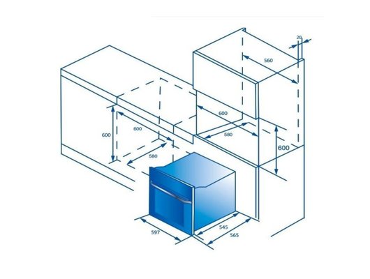 Духовой шкаф HAIER HOQ-K5AAN3GG