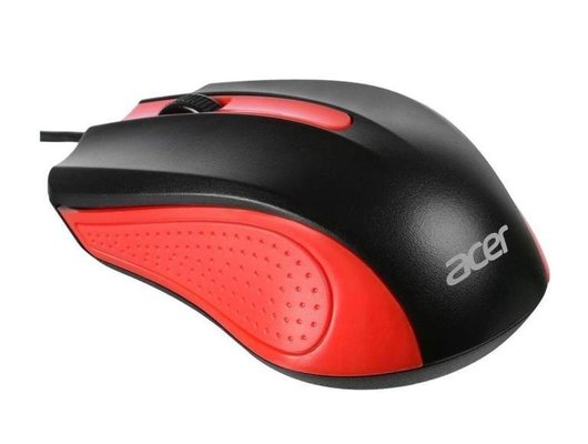 Мышь проводная Acer OMW012 черный/красный (ZL.MCEEE.003)