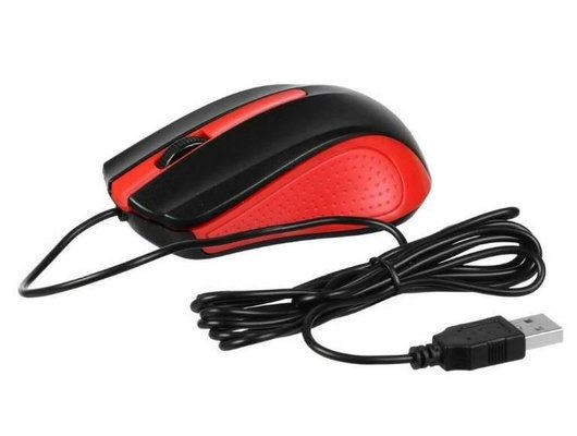 Мышь проводная Acer OMW012 черный/красный (ZL.MCEEE.003)
