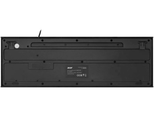 Клавиатура проводная Acer OKW120 черный (ZL.KBDEE.006)