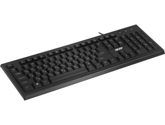 Клавиатура проводная Acer OKW120 черный (ZL.KBDEE.006)