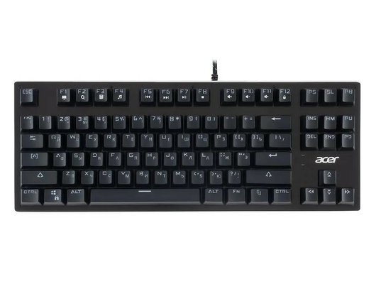 Клавиатура проводная игровая Acer OKW126 механическая черный (ZL.KBDEE.00G)