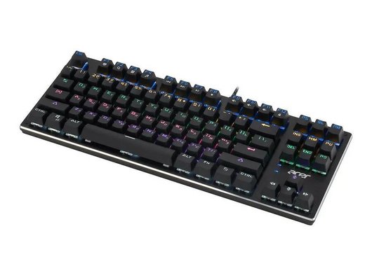Клавиатура проводная игровая Acer OKW126 механическая черный (ZL.KBDEE.00G)