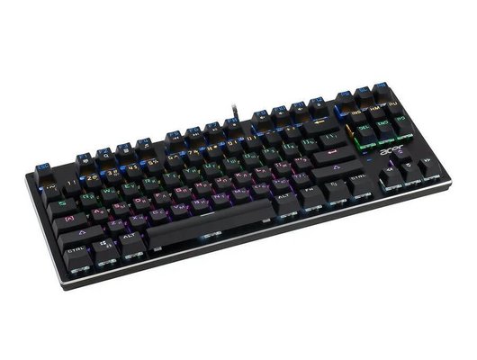 Клавиатура проводная игровая Acer OKW126 механическая черный (ZL.KBDEE.00G)