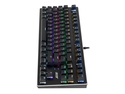 Клавиатура проводная игровая Acer OKW126 механическая черный (ZL.KBDEE.00G)