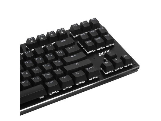 Клавиатура проводная игровая Acer OKW126 механическая черный (ZL.KBDEE.00G)