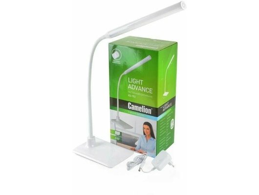 Светильник настольный Camelion KD-792  C01 белый  LED