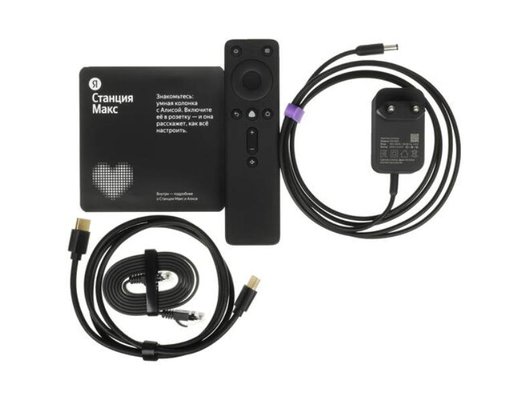 Умная колонка ЯНДЕКС СТАНЦИЯ МАКС (ZIGBEE) NEW ЧЕРНЫЙ (YNDX-00053K)