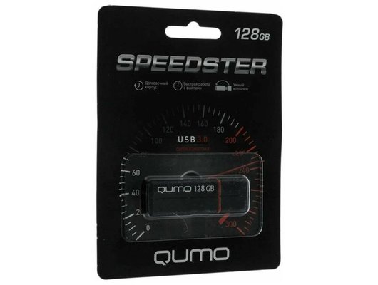 USB Флеш QUMO 128GB USB 3.0 SPEEDSTER
