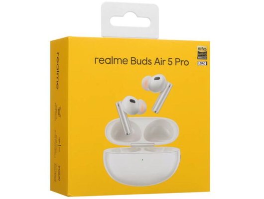 Гарнитуры TWS стерео REALME BUDS AIR 5 PRO WHITE