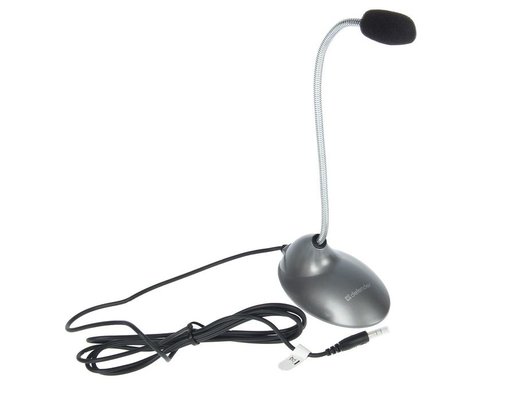 Микрофон Defender MIC-111 серый
