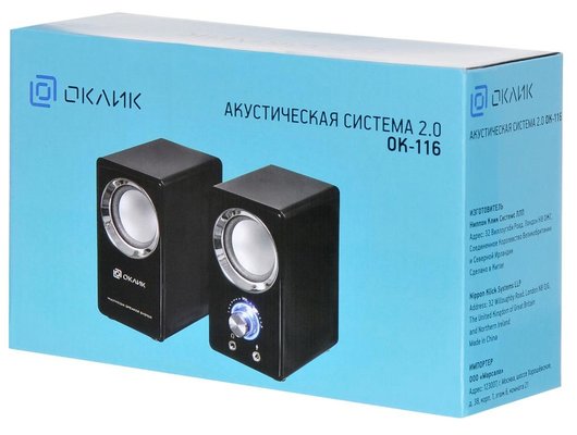 Компьютерные колонки Оклик OK-116