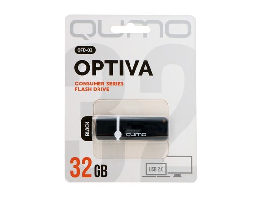 USB Флеш QUMO 32GB Optiva 02 Black