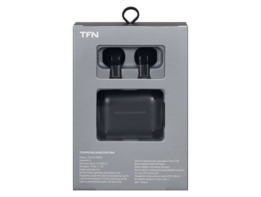 Гарнитуры TWS стерео TFN TWS ULTRA ЧЕРНЫЙ