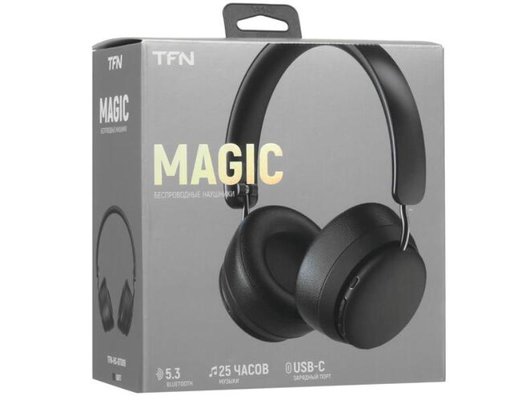 Наушники накладные TFN MAGIC BLACK