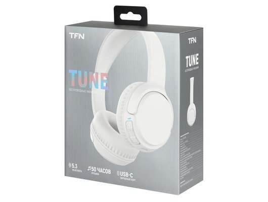 Наушники накладные TFN TUNE WHITE