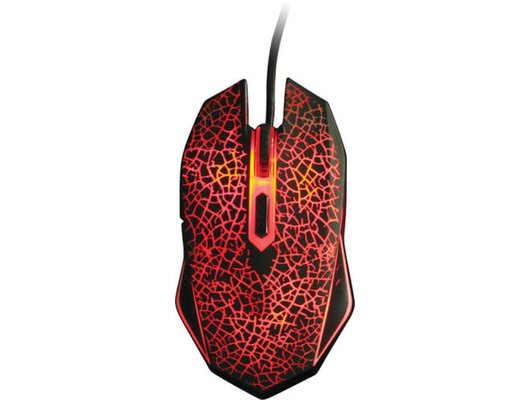 Мышь проводная игровая Qumo Solaris M10 + коврик