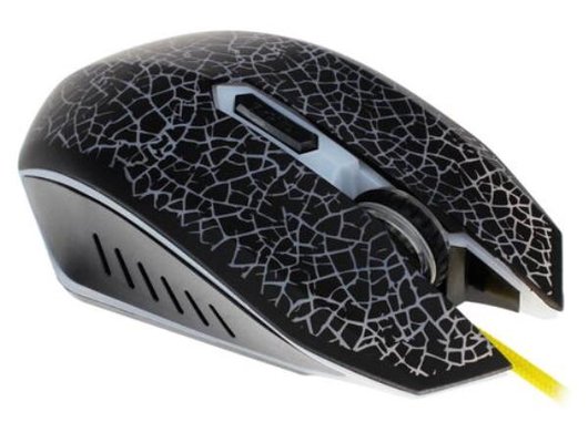 Мышь проводная игровая Qumo Solaris M10 + коврик