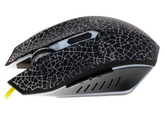 Мышь проводная игровая Qumo Solaris M10 + коврик